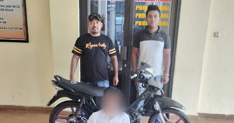 Terduga Pelaku Pencurian Sepeda Motor Asal Lamba Leda Berhasil Diamankan Unit Jatanras Polres Manggarai