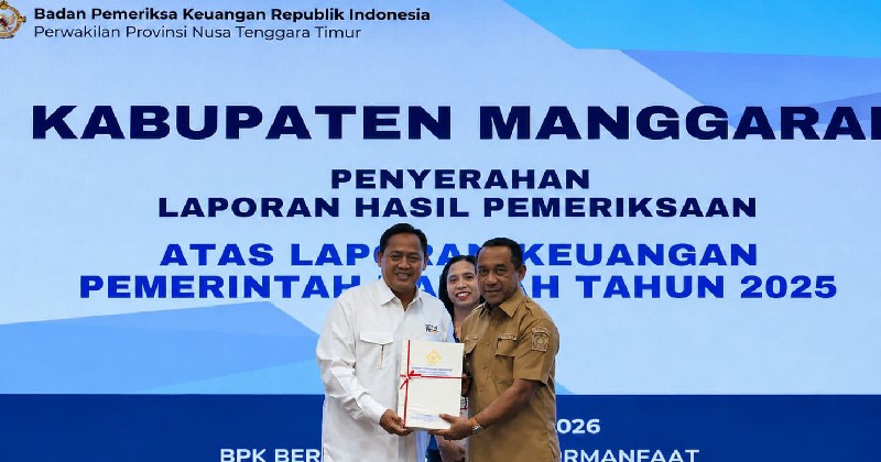 Pemerintah Kabupaten Manggarai Kembali Pertahankan Opini WTP