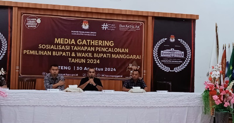 Hanya Tiga Pasangan yang Ikut Pilkada 2024 di Manggarai