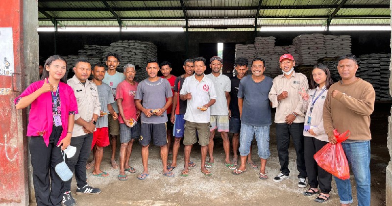 SPPG Reok Wangkung 2 Bagi Makanan Gratis untuk Masyarakat