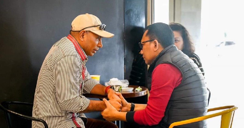 Ansy Lema Ketemu dengan Marianus Sae, Netizen: Momen Mengharukan Orang Baik Bertemu Orang Baik