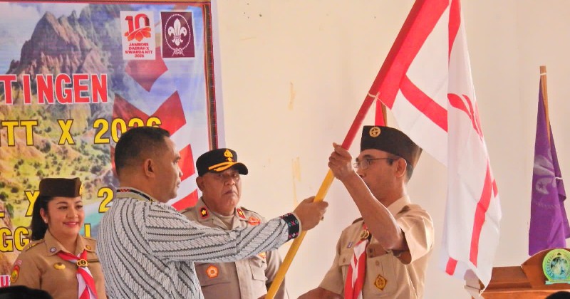 Kwarcab Pramuka Manggarai Barat Berangkatkan 40 Kontingen ke Jambore Daerah NTT dan Jambore Nasional 2026