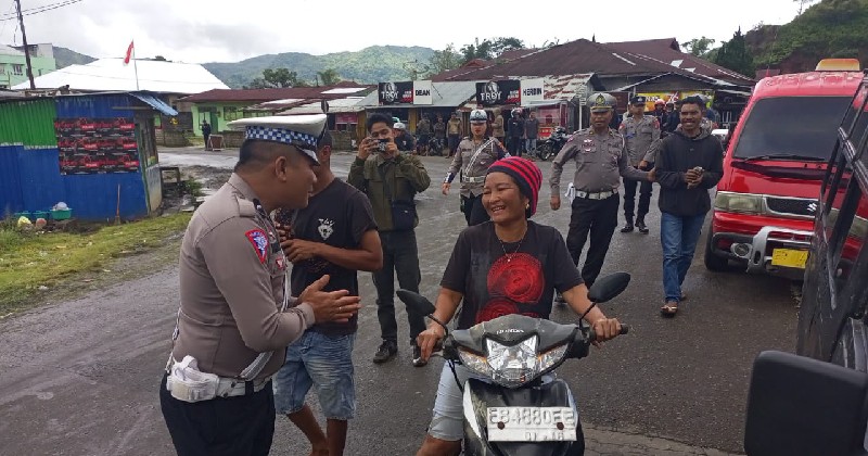 Polres Manggarai Jaring 266 Kendaraan dalam Operasi Keselamatan Turangga 2025
