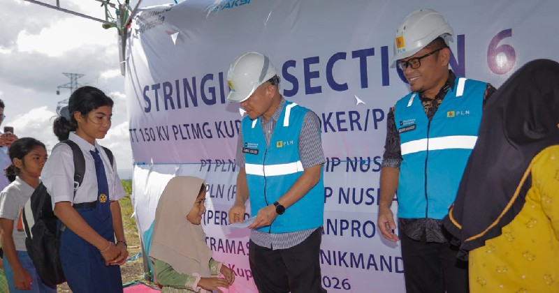 PLN UIP Nusra Catatkan Kemajuan Pembangunan SUTT 150 kV PLTMG Kupang