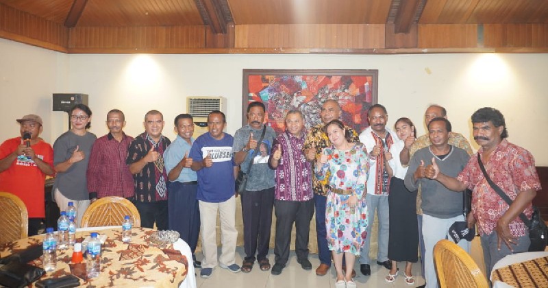 Terpilih sebagai Ketua Umum Ikatan Keluarga Besar Watu Ngong di Jabodetabek, Ini Komitmen Franky Lewang